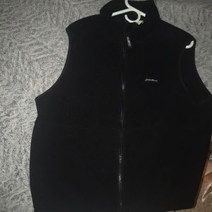 Eddie Bauer men’s fleece vest!